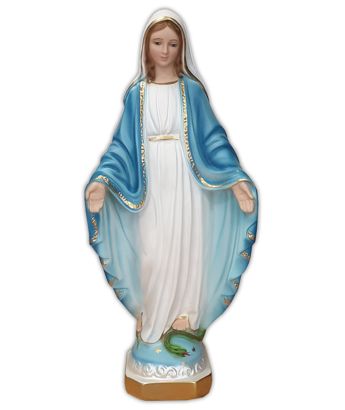 Statue: Plaster Miraculous 40cm - Statues 40cm - Pleroma Christian Supplies