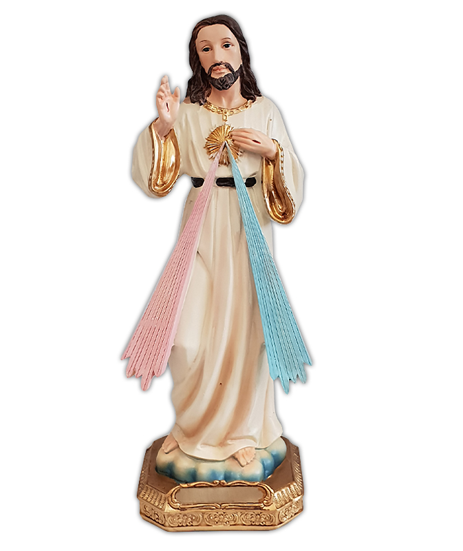 Statue: Resin Divine Mercy 220mm - Statues 20-25cm - Pleroma Christian ...