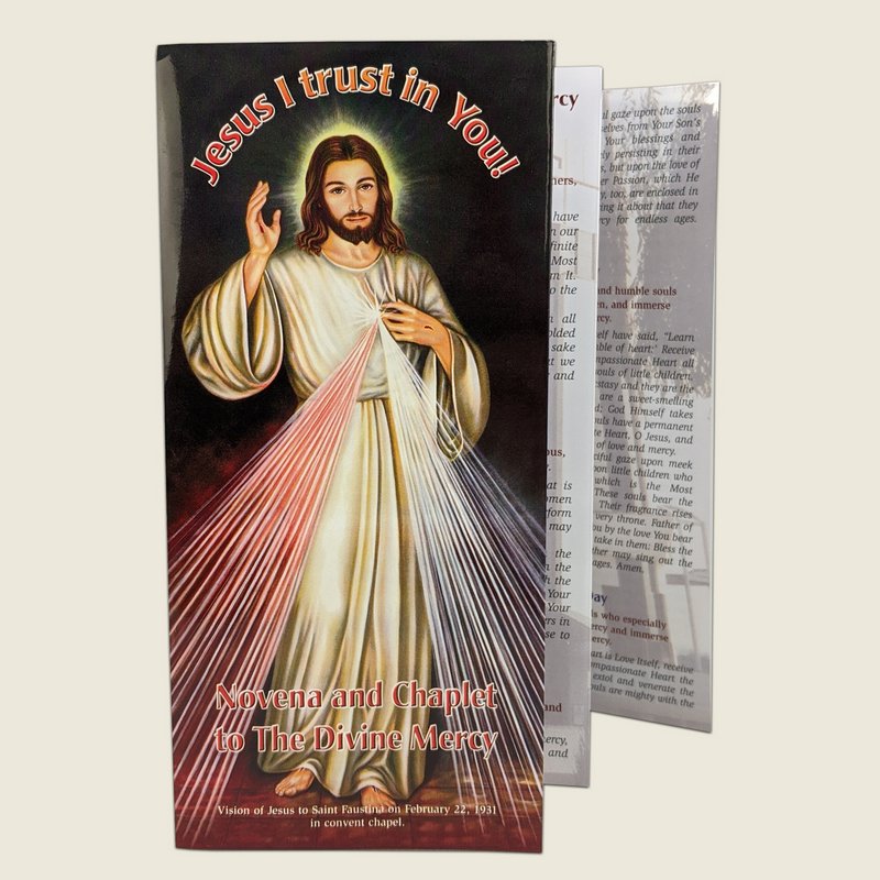 Novena To The Divine Mercy Pamphlet Catholic Prayers & Devotions