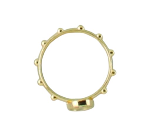 Rosary ring hot sale gold price