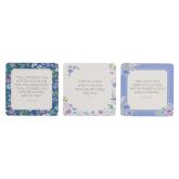 101 Bible Verses For Teachers Purple Scripture Cards in Tin