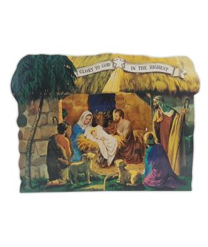 Nativity Scene: Light Card 3D