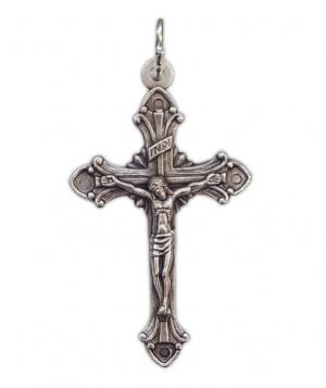 Crucifix: Silver 30mm