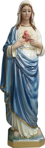 Statue: Plaster Immaculate Heart of Mary 60cm