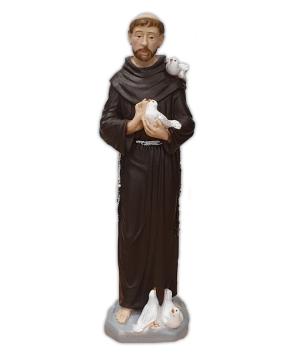 Statue: Plaster St Francis 29cm