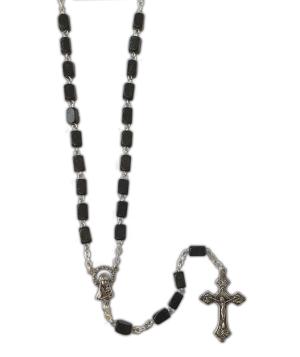 Rosary: Wooden Black