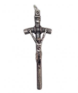 Crucifix: Silver 47mm