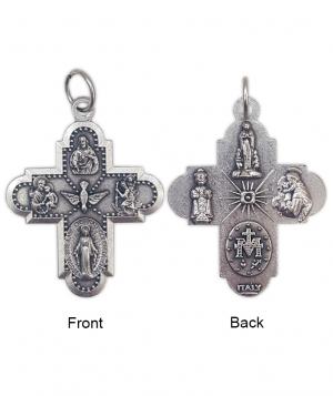 Cross: Multi Subject Silver 27mm