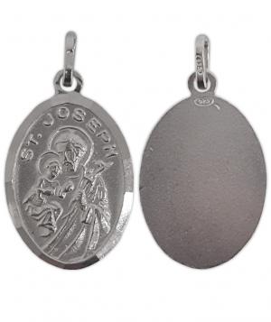 Medal: Sterling Silver Joseph 22mm