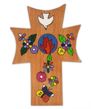 Cross: Wooden El Salvadorian Confirmation