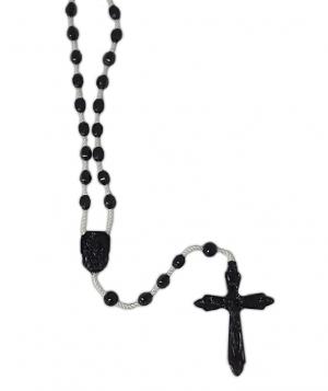 Rosary: Plastic Budget Black