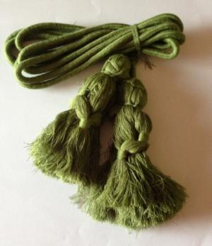 Cincture: Green Cotton Child 225cm