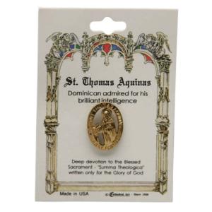 Pin: Patron St Thomas Aquinas