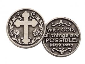 Pocket Token: With God All..