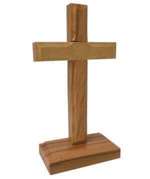 Cross: Olive Wood Standing