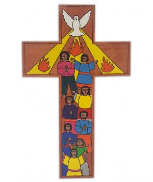 Cross: Wooden El Salvadorian Confirmation