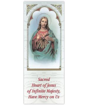 Bookmark: Prayer To Sacred Heart Of Jesus