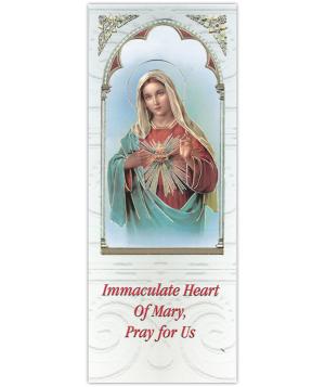 Bookmark: Prayer To Immaculate Heart Of Mary