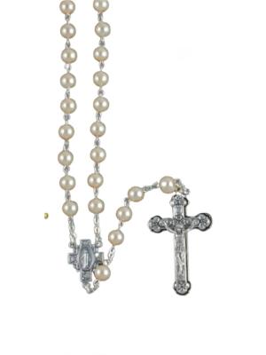 Rosary: Pearl 7mm Pearl