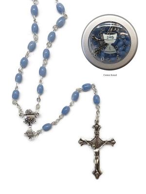 Rosary: First Holy Communion Blue