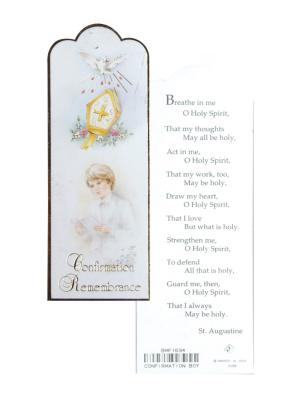 Bookmark: Confirmation Boy