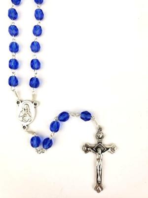 Rosary: Sapphire Trad Spring Ring Method - Rosaries - Acrylic - Pleroma ...