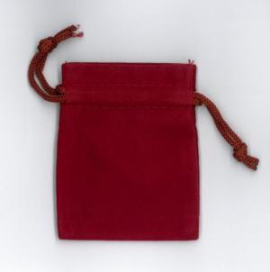 Rosary Pouch: Burgundy