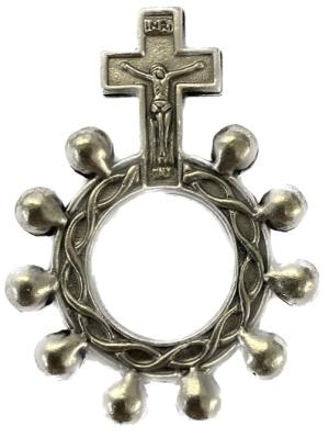 Rosary Ring: Silver