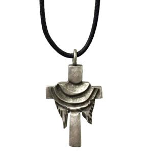 Pendant: Pewter Cross