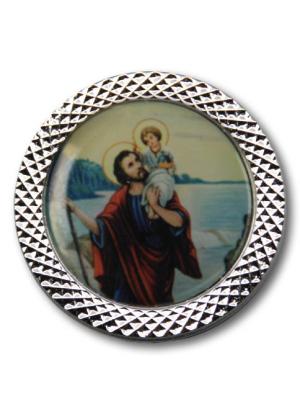 Magnetic Car Plaque: St Christopher