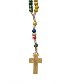 Rosary: Childs - Wood Multi Coloured