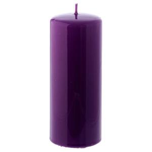 Candle: Lilac/Purple Festival Large 280mm x 70mm