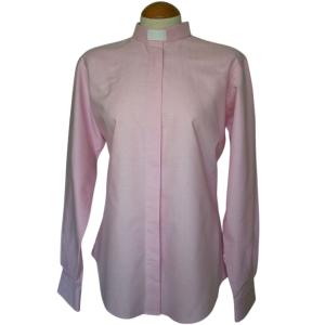 Fairtrade Shirt: Women's Long Sleeve Pink Size 22