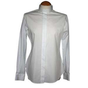 Fairtrade Shirt: Women's Long Sleeve White - Size 12