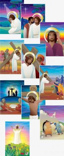 Poster Set: A Way of the Cross for Children