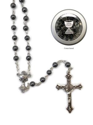 Rosary: Hematite Rosary