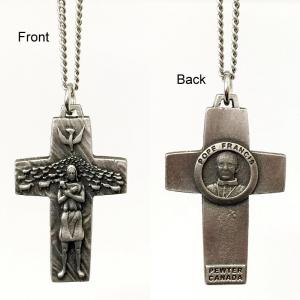 Necklace: Pectoral Cross on a silver Chain