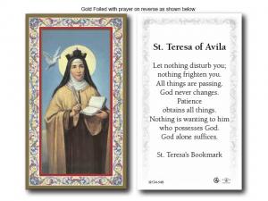 Holy Card: St Teresa of Avila