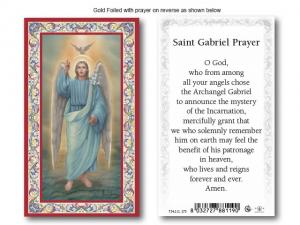 Holy Card: St Gabriel Prayer