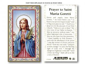 Holy Card: Prayer to St Maria Goretti