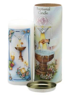 Candle: Baptismal