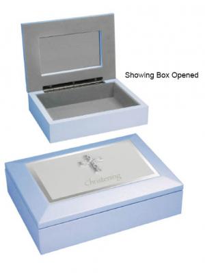 Keepsake Box: Christening - Blue