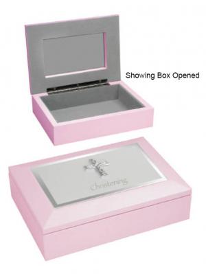 Keepsake Box: Christening - Pink