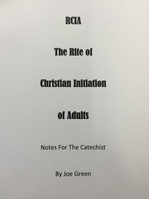 RCIA: Notes for the Catechist - PDF