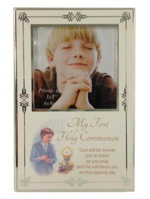 Photo Frame: First Holy Communion Boy