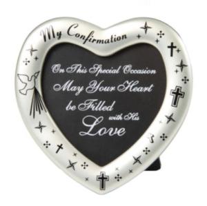 Photo Frame: Confirmation Love Heart