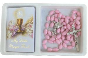 Rosary and My Little Prayer Book: Pink