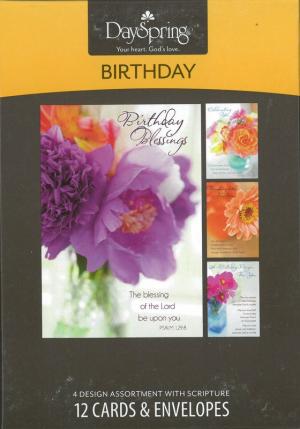 Boxed Cards: Birthday Flowers of Joy