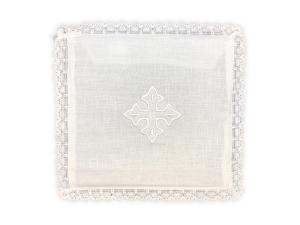 Pall: White Embroidered