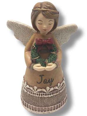 Little Blessing Angel: Christmas Joy - Wreath